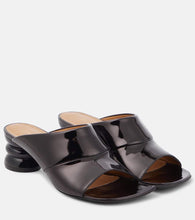 Dries Van Noten Patent leather mules