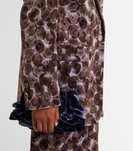 Dries Van Noten Printed cotton-blend blazer
