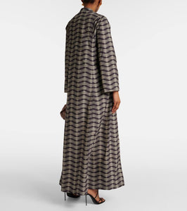 Dries Van Noten Printed cotton poplin maxi dress