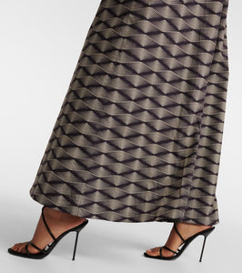 Dries Van Noten Printed cotton poplin maxi dress