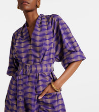 Dries Van Noten Printed cotton poplin minidress