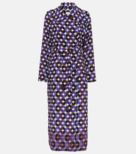 Dries Van Noten Printed double-breasted coat - Dries Van Noten 印花双排扣大衣