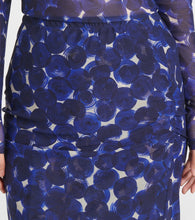 Dries Van Noten Printed gathered jersey midi skirt