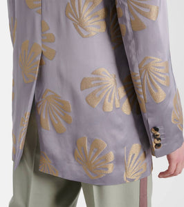 Dries Van Noten Printed jacquard blazer