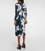 Dries Van Noten Printed jersey midi dress