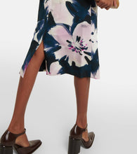 Dries Van Noten Printed jersey midi dress