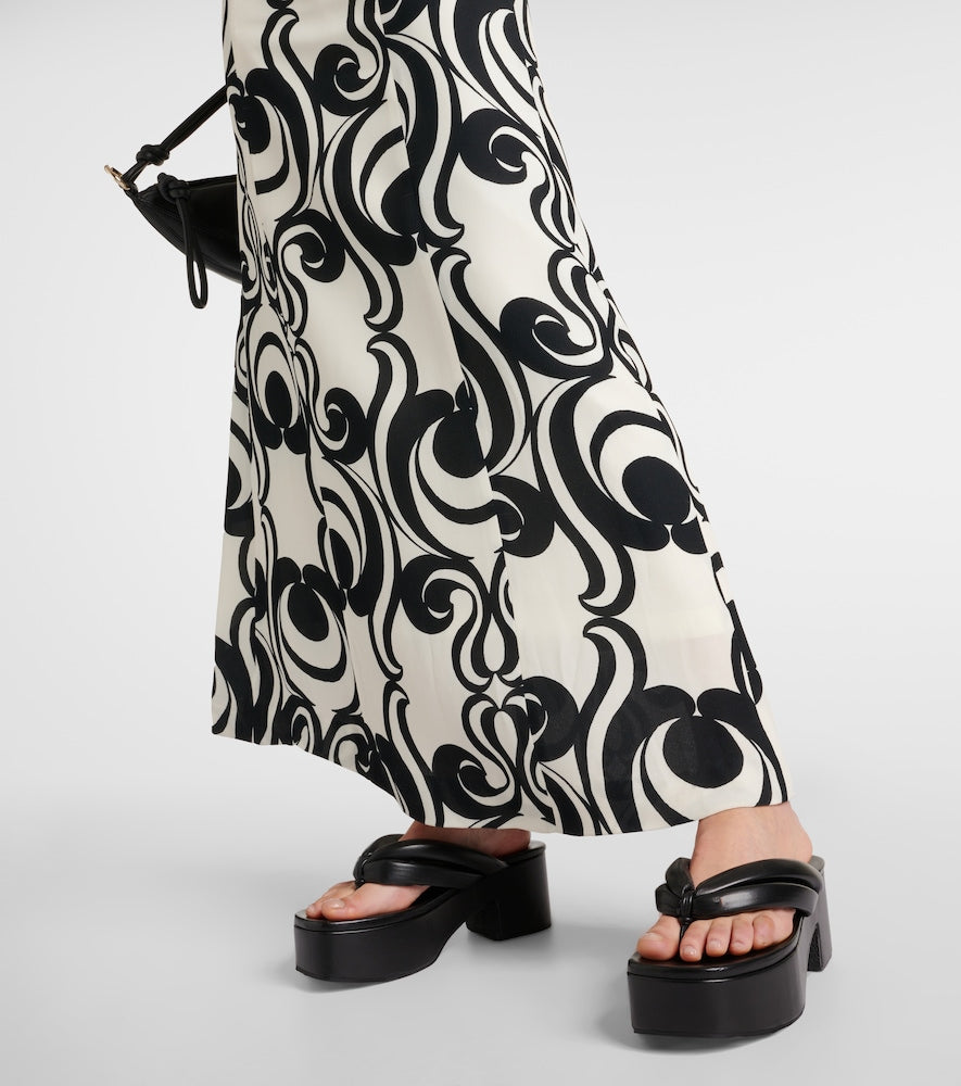 Dries Van Noten Printed  maxi dress