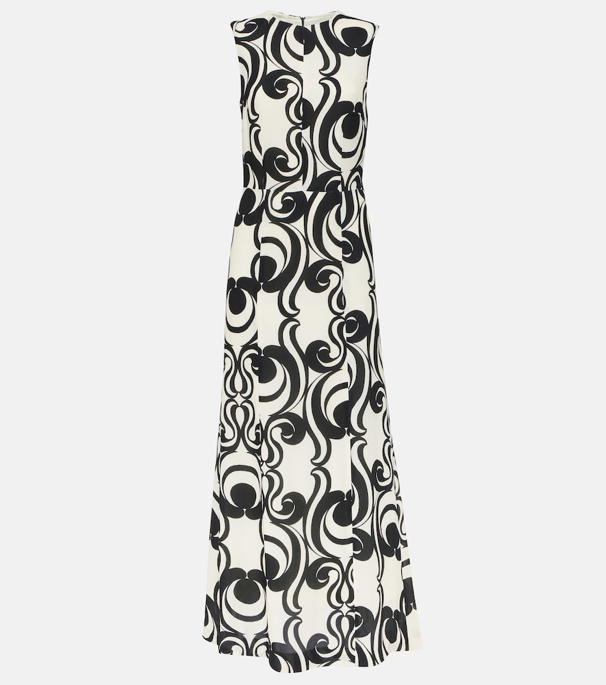 Dries Van Noten Printed  maxi dress. Dries Van Noten 印花超长连衣裙