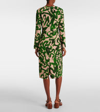 Dries Van Noten Printed midi dress