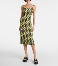 Dries Van Noten Printed  midi dress