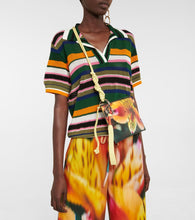 Dries Van Noten Printed shoulder bag