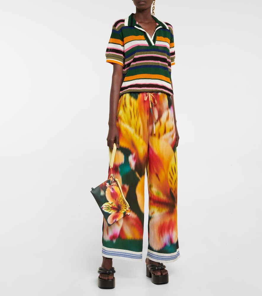 Dries Van Noten Printed shoulder bag