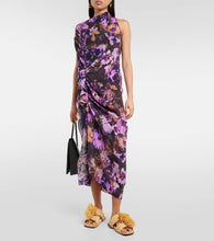 Dries Van Noten Raffia espadrille slides