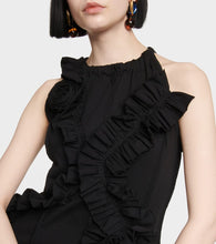 Dries Van Noten Ruffle-trimmed cotton jersey maxi dress