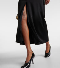 Dries Van Noten Satin  maxi skirt