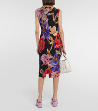 Dries Van Noten Satin midi dress