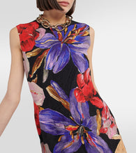 Dries Van Noten Satin midi dress