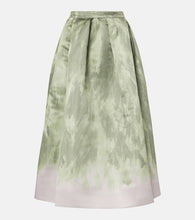 Dries Van Noten Satin midi skirt - Dries Van Noten 缎面中长半身裙
