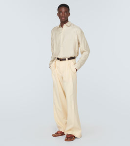 Dries Van Noten Satin thong sandals