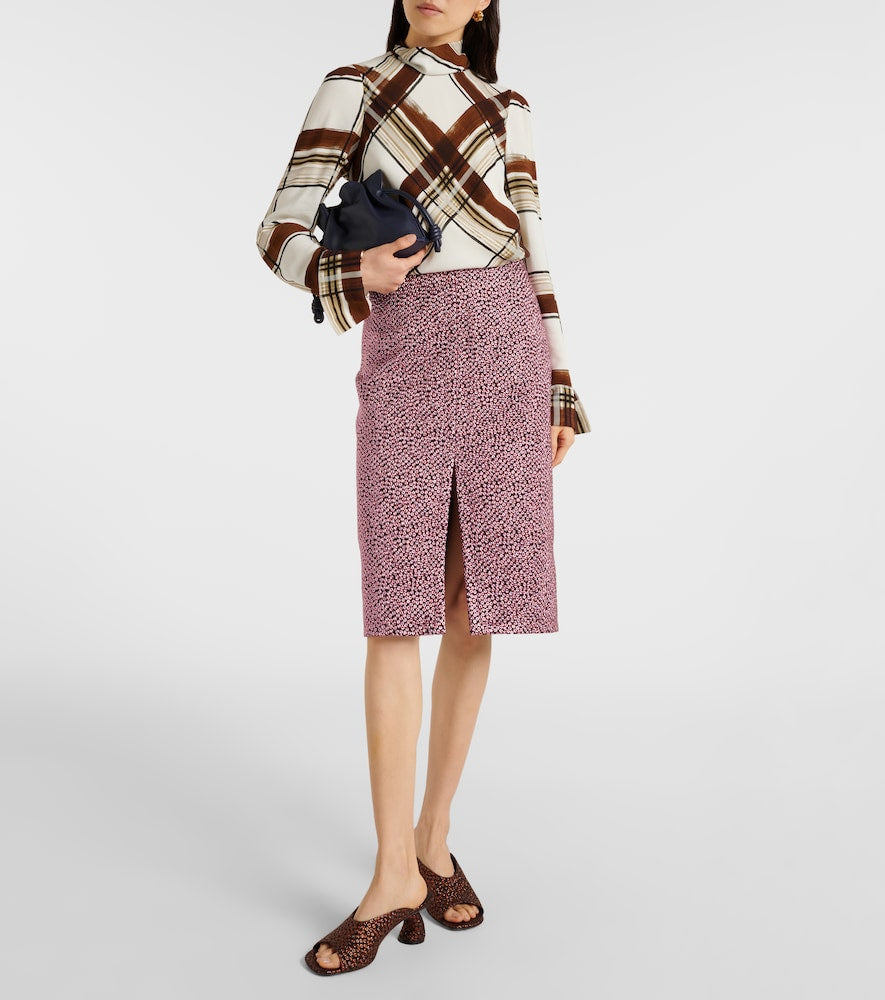 Dries Van Noten Shelda midi skirt