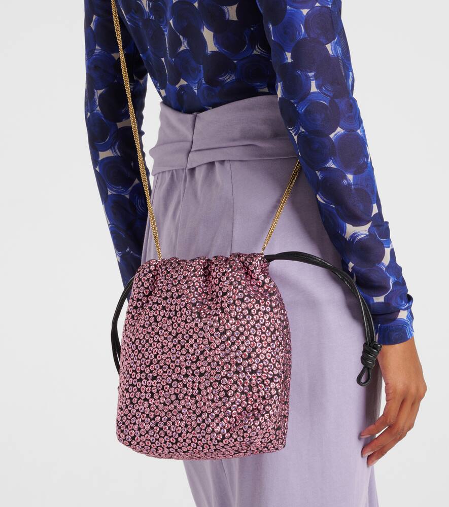 Dries Van Noten Small embellished crossbody bag