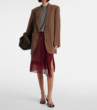 Dries Van Noten Snake-effect leather mules