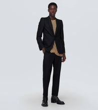 Dries Van Noten Striped wool blazer