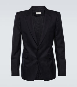 Dries Van Noten Striped wool blazer