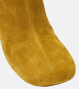 Dries Van Noten Suede knee-high boots