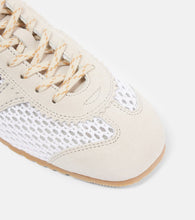 Dries Van Noten Suede-trimmed sneakers