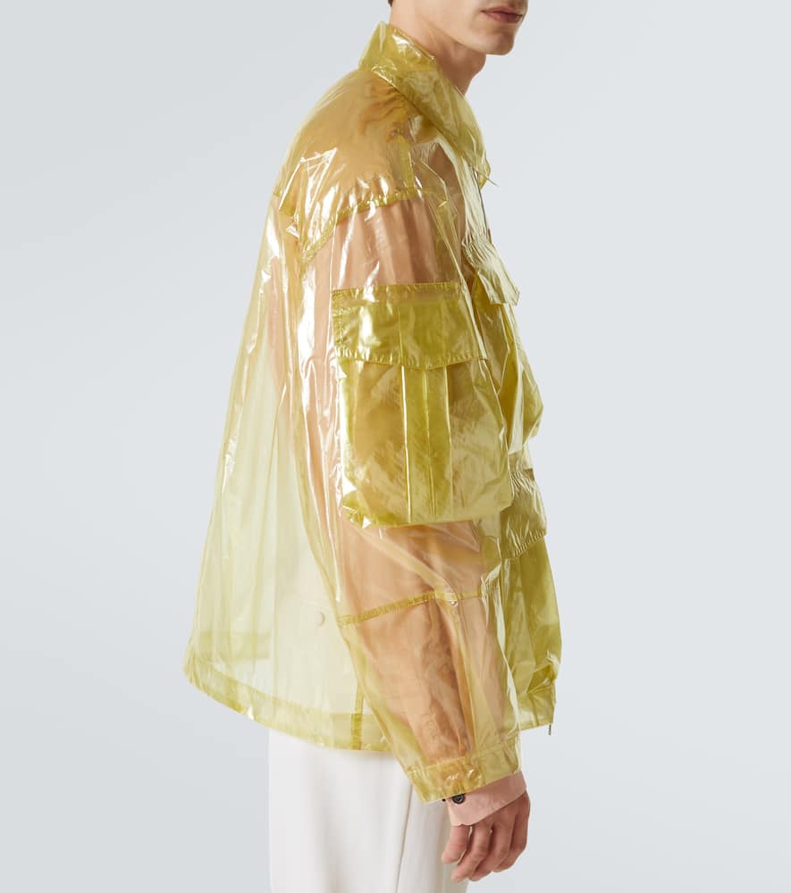 Dries Van Noten Transparent technical jacket