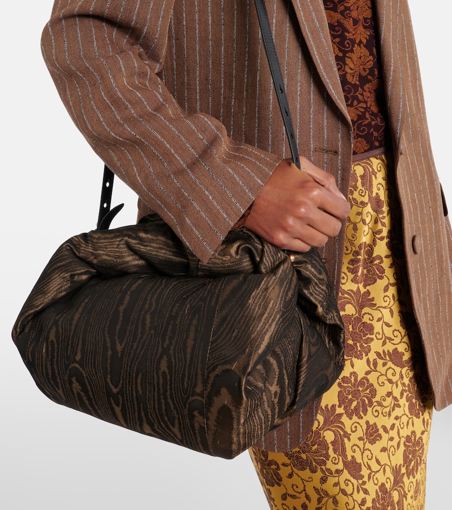 Dries Van Noten Twist jacquard tote bag