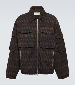 Dries Van Noten Vidway cotton-blend field jacket