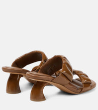 Dries Van Noten Virgo 65 leather sandals