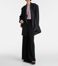 Dries Van Noten Wool-blend maxi skirt