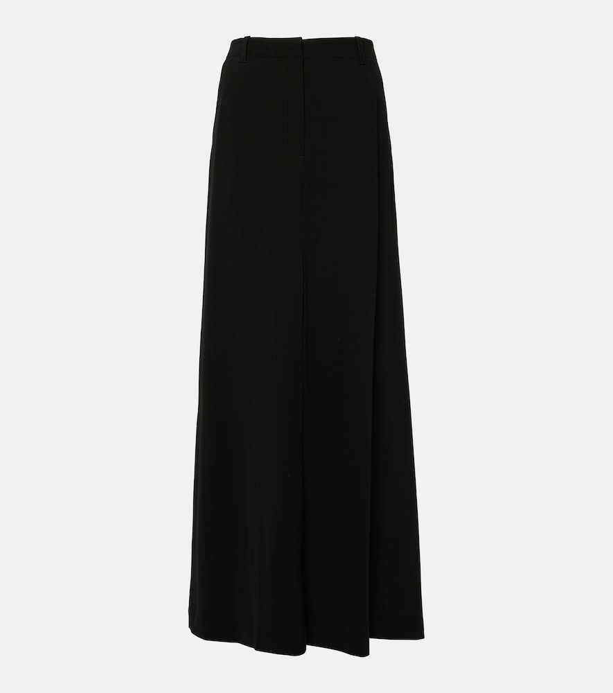Dries Van Noten Wool-blend maxi skirt - Dries Van Noten 羊毛混纺超长半身裙