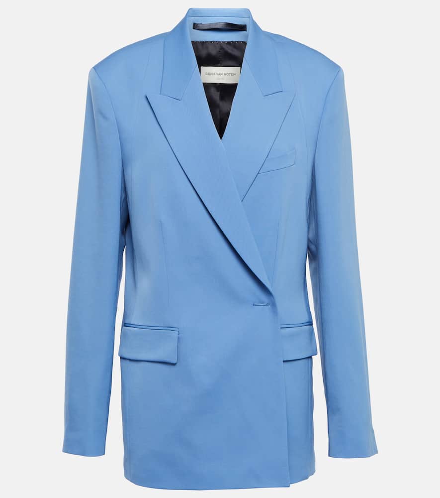 Dries Van Noten Wool gabardine blazer
