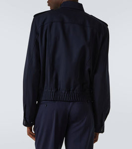 Dries Van Noten Wool gabardine jacket