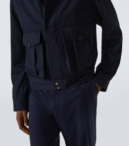 Dries Van Noten Wool gabardine jacket