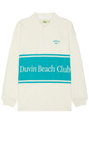 Duvin Design Members Only Rugby Polo in Beige - Duvin Design - Polo de rugby réservé aux membres - Beige - Duvin Design Members Only 米色橄榄球 Polo 衫 - Rugby-Poloshirt nur für Mitglieder von Duvin Design in Beige - Duvin Design Members Only 베이지색 럭비 폴로 - Polo da rugby per soli membri Duvin Design in beige