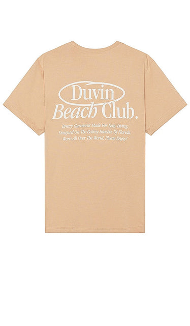 Duvin Design Members Only Tee in Tan