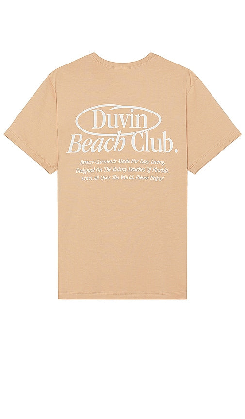 Duvin Design Members Only Tee in Tan