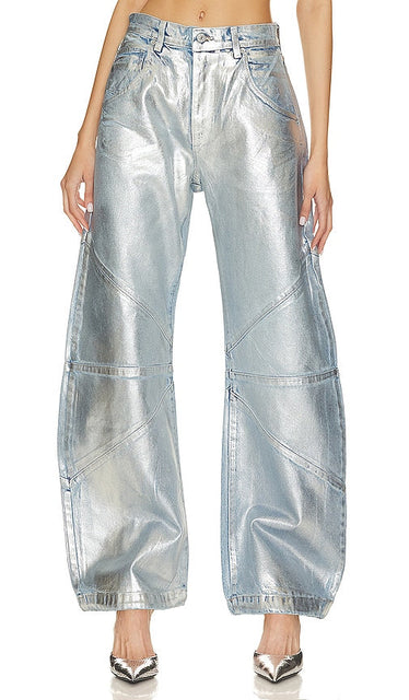 EB Denim Frederic in Metallic Silver - EB Denim Frederic en argent métallisé - 金属银 EB Denim Frederic - EB Denim Frederic in Metallic-Silber - EB Denim Frederic 메탈릭 실버 색상 - EB Denim Frederic in argento metallizzato
