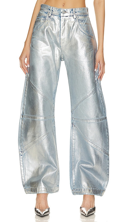 EB Denim Frederic in Metallic Silver - EB Denim Frederic en argent métallisé - 金属银 EB Denim Frederic - EB Denim Frederic in Metallic-Silber - EB Denim Frederic 메탈릭 실버 색상 - EB Denim Frederic in argento metallizzato