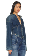 EB Denim Joni Top in Blue