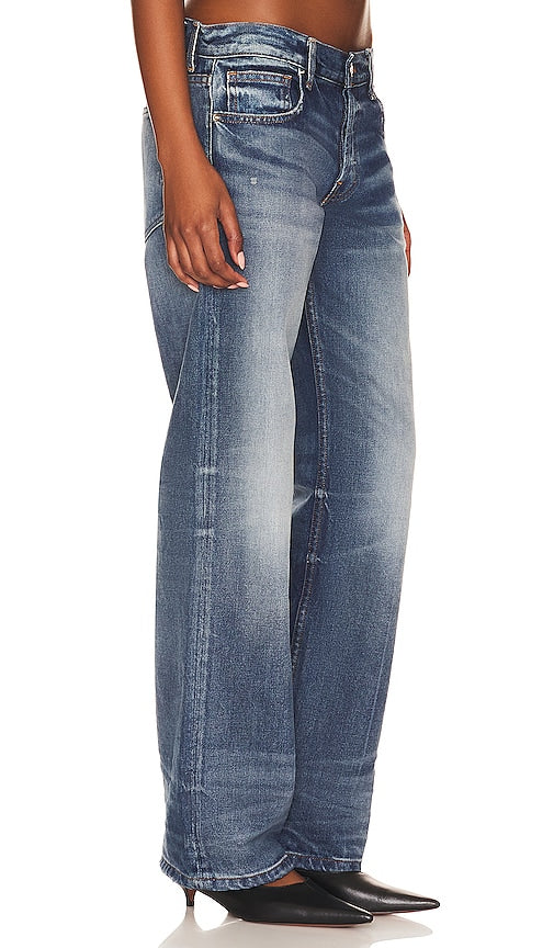 EB Denim Low Rise Baggy in Blue
