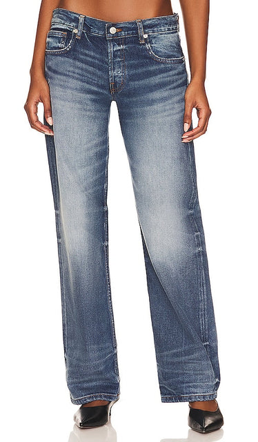 EB Denim Low Rise Baggy in Blue - Baggy EB Denim taille basse en bleu - EB 蓝色低腰宽松牛仔布 - EB Denim Low Rise Baggy in Blau - EB Denim 로우라이즈 배기 블루 색상 - EB Denim Baggy a vita bassa in blu