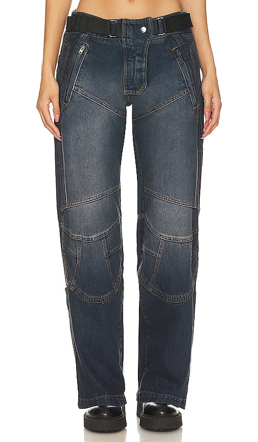 EB Denim Moto in Blue - Moto en jean EB en bleu - 蓝色 EB Denim Moto - EB Denim Moto in Blau - EB 데님 모토 블루 색상 - EB Denim Moto in blu