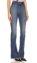 EB Denim Split Hem Jegging in Blue