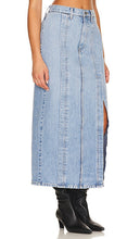 ETICA Ingrid Split Skirt in Blue